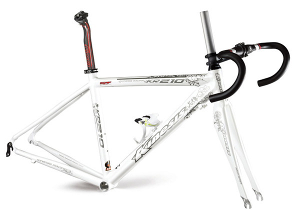 Суперлегкий алюминиевый велосипедный каркас Lady Aero Road Bike Frame+Fork set KR210L Женщины 1,4 кг 2
