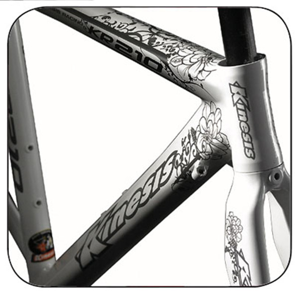 Суперлегкий алюминиевый велосипедный каркас Lady Aero Road Bike Frame+Fork set KR210L Женщины 1,4 кг 3