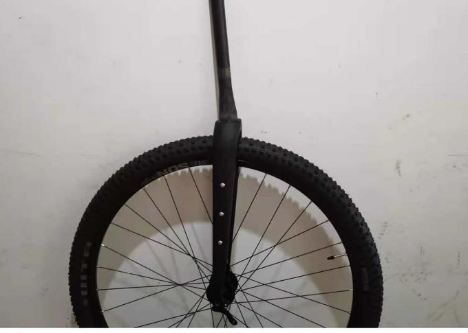 вилка велосипеда гравия углерода 700x50c, облегченный твердый диск держателя вилки 100x12 плоский 4
