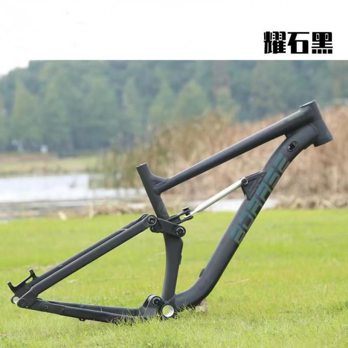 China Stock 27.5er Enduro полная подвеска горный велосипед рама спускающийся мягкий хвост MTB 2