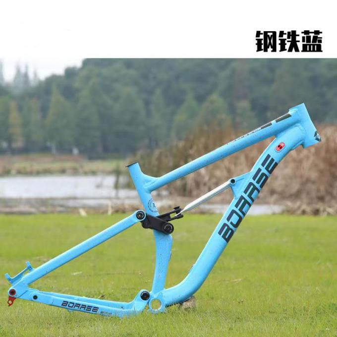 China Stock 27.5er Enduro полная подвеска горный велосипед рама спускающийся мягкий хвост MTB 5