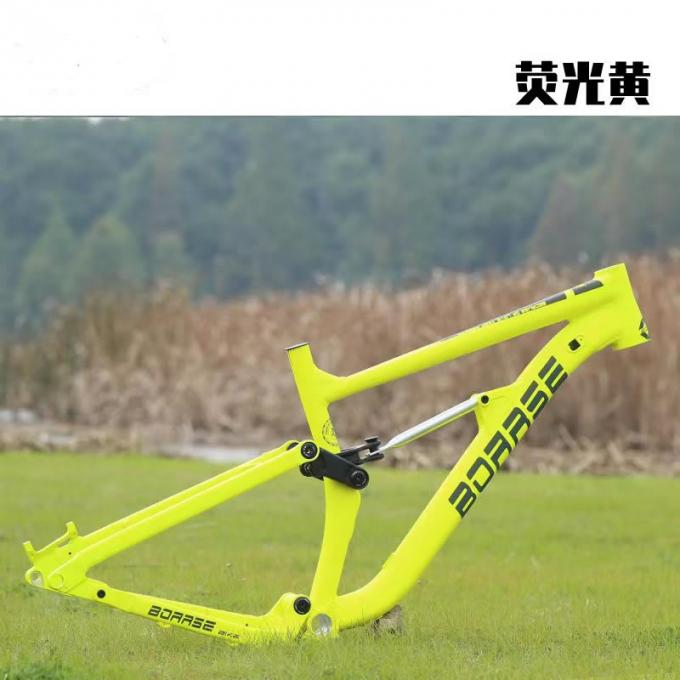 China Stock 27.5er Enduro полная подвеска горный велосипед рама спускающийся мягкий хвост MTB 6