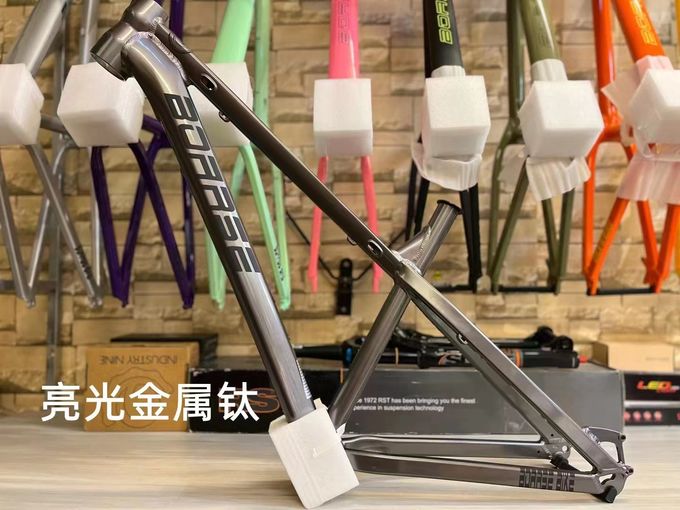 17 "Алюминиевая рама велосипеда для AM All Mountain Hardtail Mtb 135 * 10 мм тип оси 2