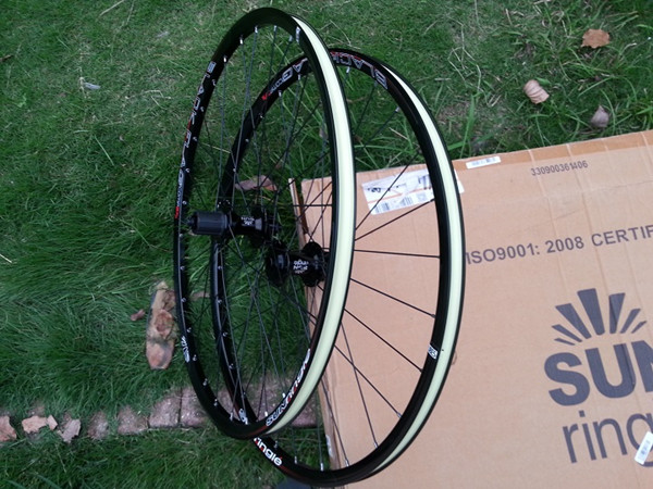 SunRingle Blackflag comp горный велосипед безтрубный колесный набор 3