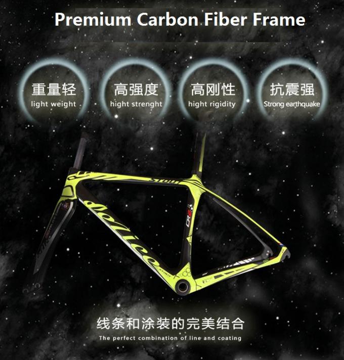 700C Carbon Fiber Road Aero Frame+Fork+Seatpost STOUT CR-2 900 грамм BB совместим с различными типами 3