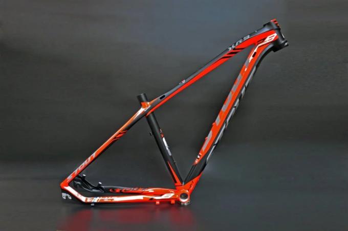 29er XC Рама горного велосипеда Hardtail Алюминиевый сплав mtb 29 "велосипед Конический отражающий 3
