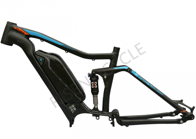 Boost 27.5er Электрический велосипед рамы с / Bafang 1000w Алюминиевого сплава подвески Mtb E-Bike 2