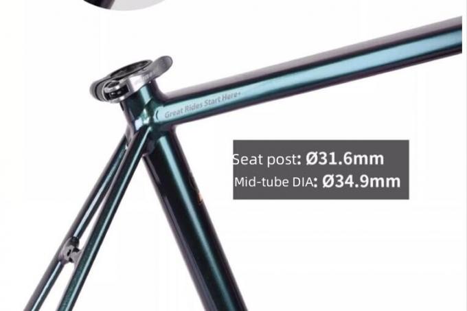 Тарельчатый тормоз Frameset+Fork рамки велосипеда 6061 дороги Kinesis 700c алюминиевый 4